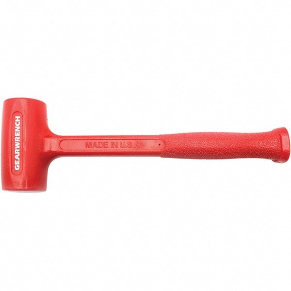 GEARWRENCH 69 - 534G Dead Blow Hammer: 2.31 lb Head, 2 - 3/4" Face Dia, Urethane Head - Lighting Supply Guy