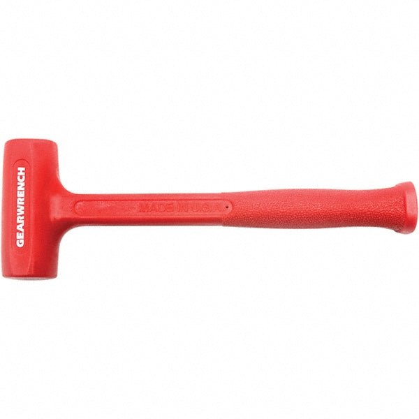 GEARWRENCH 69 - 543G Dead Blow Hammer: 15 oz Head, 1 - 3/4" Face Dia, Urethane Head - Lighting Supply Guy
