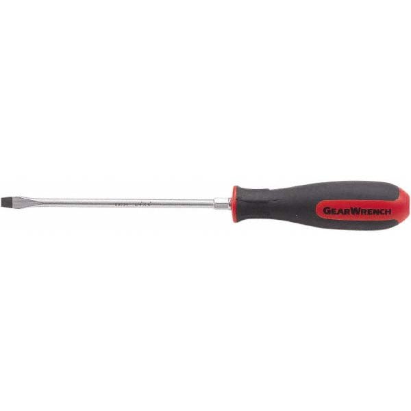 GEARWRENCH 80022H Slotted Screwdriver: 3/8" Width, 13.14" OAL, 8" Blade Length - Lighting Supply Guy
