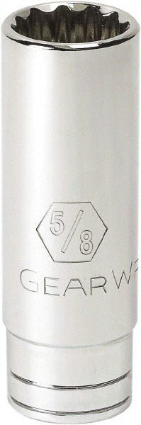 GEARWRENCH 80373 Deep Hand Socket: 3/8" Drive, 7/8" Socket, 6 - Point - Lighting Supply Guy