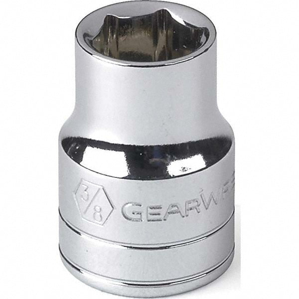 GEARWRENCH 80771 Hand Socket: 1/2" Drive, 1 - 1/8" Socket, 12 - Point - Lighting Supply Guy