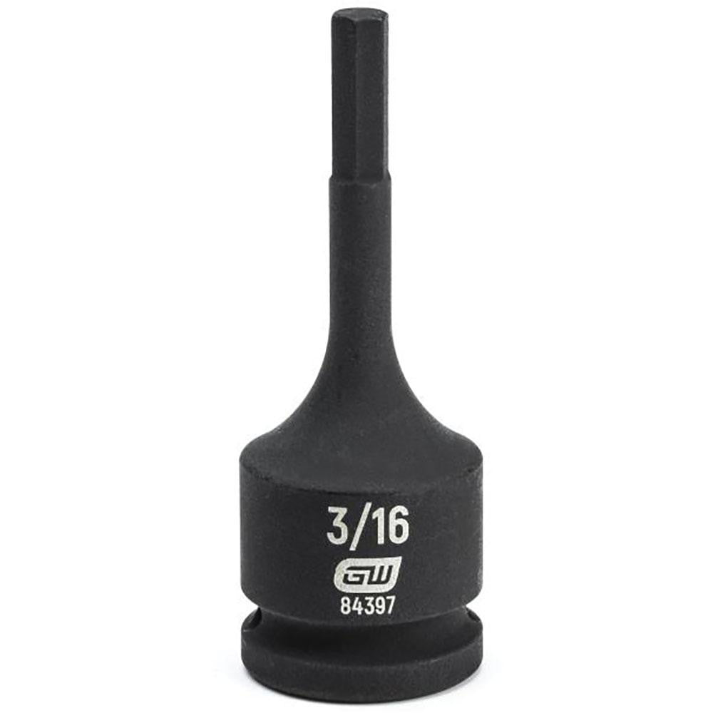 GEARWRENCH 84397 3/8" Drive, 3/16" Hex Size Hex Bit Socket - Lighting Supply Guy