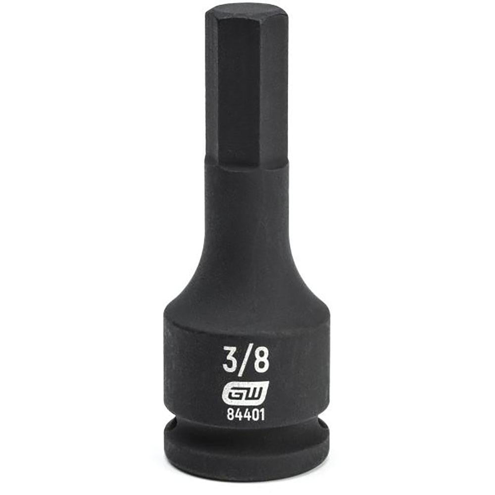 GEARWRENCH 84401 3/8" Drive, 3/8" Hex Size Hex Bit Socket - Lighting Supply Guy
