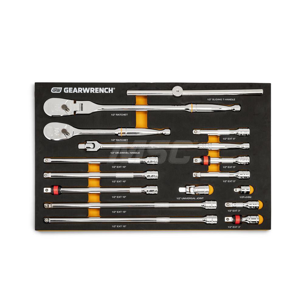 GEARWRENCH 86522 Mechanic's Tool Set: 16 Pc - Lighting Supply Guy
