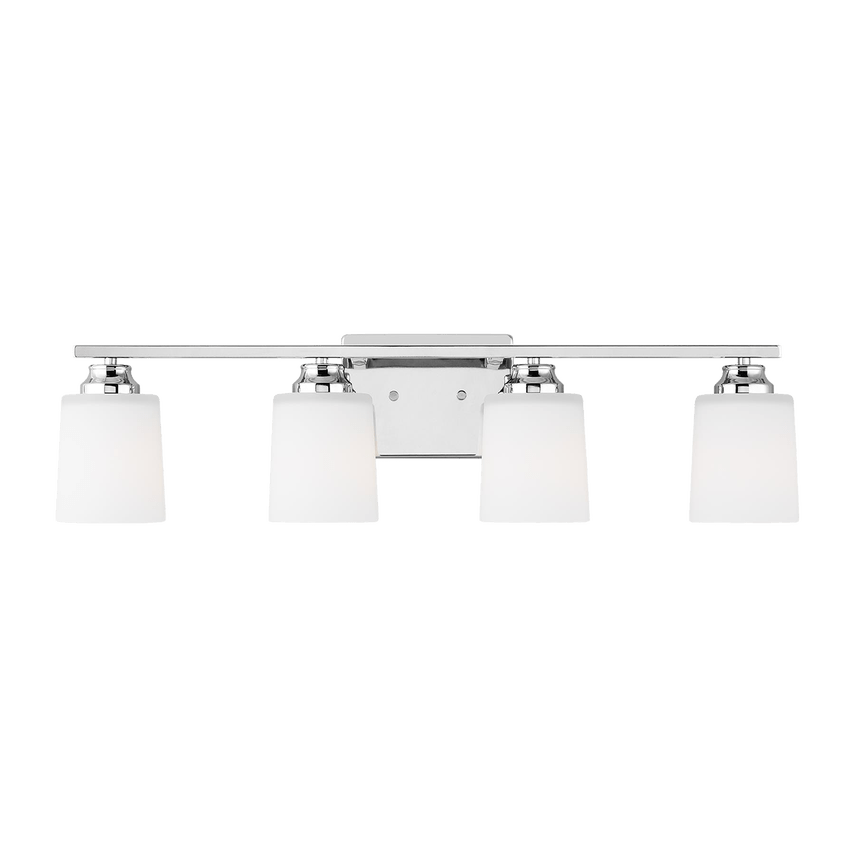 Generations Lighting 4420904 - 05 Vinton Series 4 light Vanity Fixture in Chrome - Lighting Supply Guy