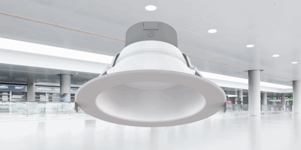 Green Creative 38637 SLFTG3/8HO/9CCT5S/DUALDIM 42.5/37/30w LED 8" High Output Selectfit Round Downlight - Lighting Supply Guy