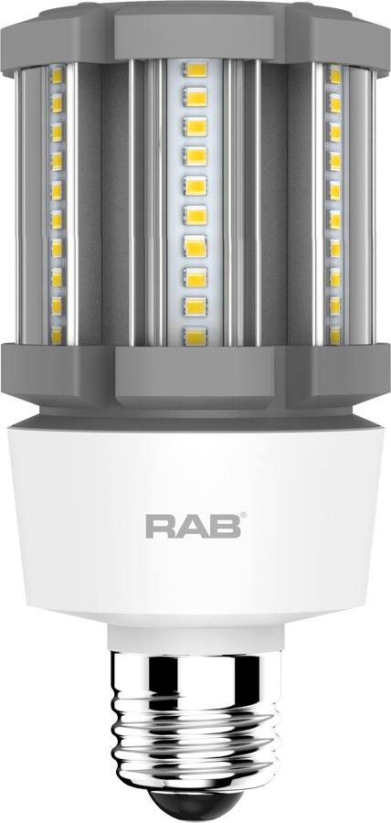 Rab HID-12-E26-850-BYP-PT 12 watt LED Cluster Lamp to replace 50W HID, 2-3/8" Dia. x 4-15/16" Tall, Medium (E26) Base, 5000K, 1650 lumens, 50,000hr life, 120-277 Volt, Non-Dimmable, Ballast Bypass. *Discontinued*