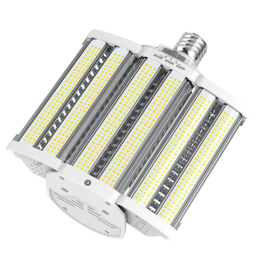 Rab HIDFA-110-H-EX39-8CCT-BYP/5SP 110 watt LED Lamp to replace 400W HID in Shoebox Fixtures, Extended Mogul (EX39) Base, 3000K/4000K/5000K Color Selectable, 15950 lumens, 50,000hr life, 120-277 Volt, Dimming, Ballast Bypass