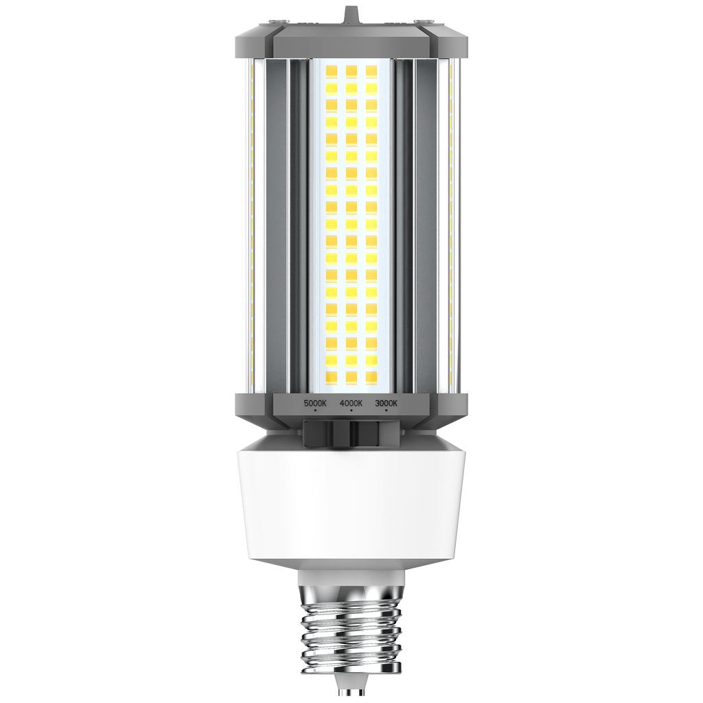 Rab HIDFA-27S-EX39-8CCT-BYP 12W/18W/27W Wattage Selectable LED HID Replacement Light Bulb, Mogul (EX39) Base, 3000K/4000K/5000K Color Selectable, 3915 lumens, 50,000hr life, 120-277 Volt