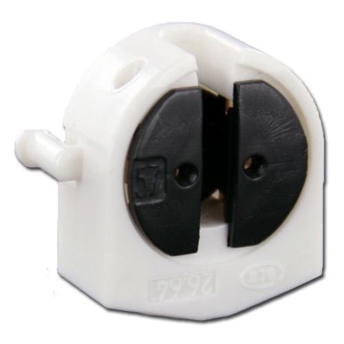 H&M LH0768 BJP Electric LP 73169 T5 Rotary Locking Socket with Rear Split Pin - Lighting Supply Guy