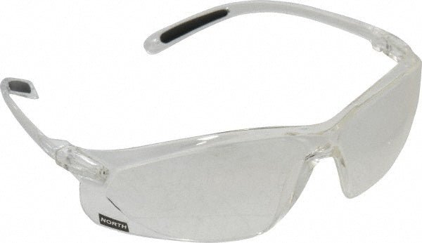 Honeywell A705 Safety Glass: Anti - Fog & Scratch - Resistant, Polycarbonate, Clear Lenses, Frameless, UV Protection - Lighting Supply Guy