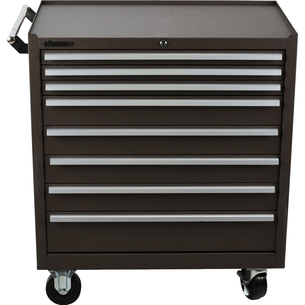 Kennedy 348XB Steel Tool Roller Cabinet: 34" Wide, 8 Drawer - Lighting Supply Guy