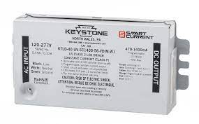 Keystone KTLD - 40 - UV - SC1400 - 56 - VDIM - W1/USB, 40W Programmable LED Driver - Lighting Supply Guy