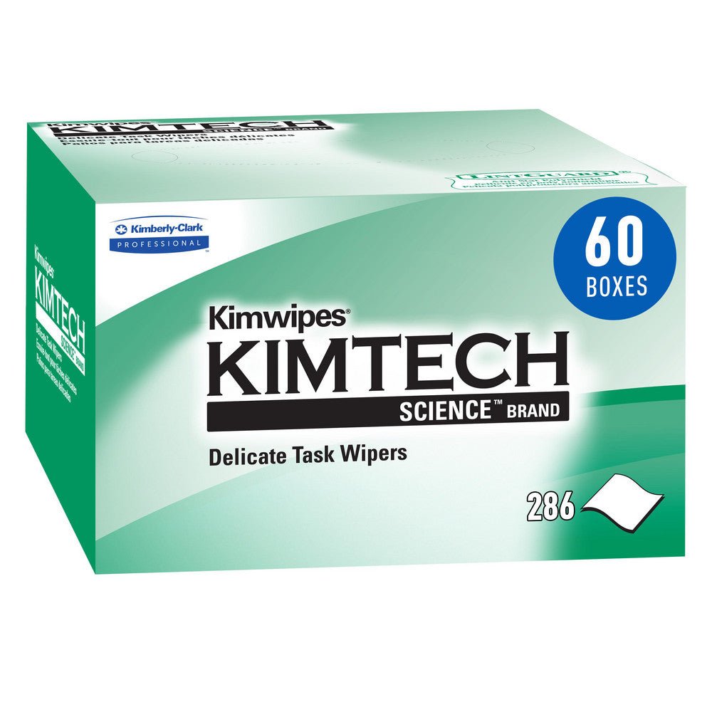 Kimtech 34155 Science™ Kimwipes® Delicate Task Wipes (34155), Pop - Up Box, White - Lighting Supply Guy