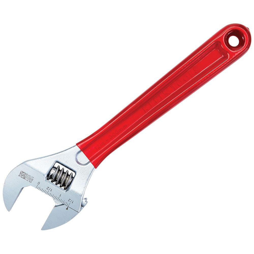 Klein Tools D507 - 12 Adjustable Wrench: - Lighting Supply Guy