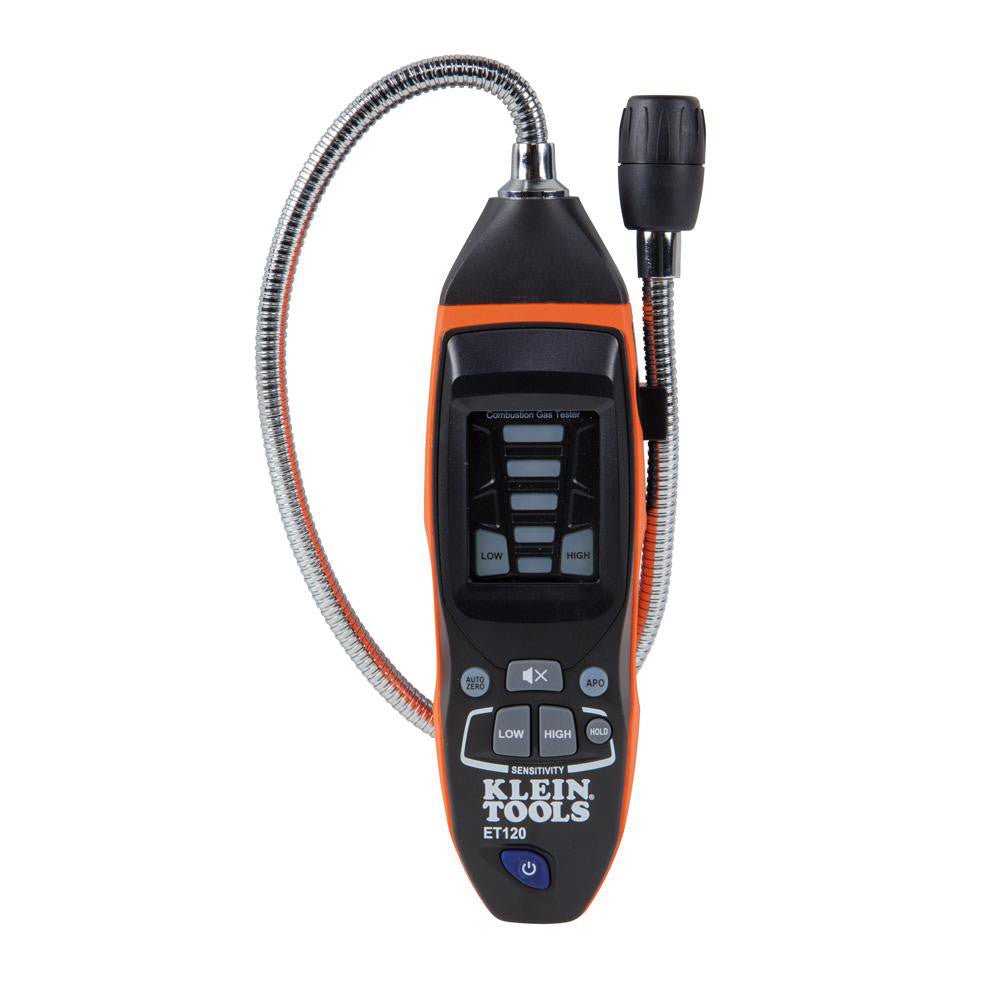 Klein Tools ET120 Audible, Visual Alarm, LED Display, Combustible Gas Leak Detector - Lighting Supply Guy