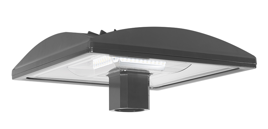 Rab FSLEDH3NS/120 3 watt LED Horizontal Step Light Fixture, 5" x 3" tall, Indoor or Outdoor Use, Easy Installation into a Recessed 2" x 4" Junction Box, Glass lens, 4000K, 61 lumens, 100,000hr life, 120 volt, Matte Silver Finish