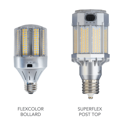 Light Efficient LED - 8029E345 - A - FW - AA 12/18/24w SuperFlex LED Post Top Retrofit Lamp - Lighting Supply Guy