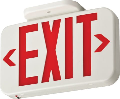 Lithonia EXR - LED - EL - M6 Exit Sign - Lighting Supply Guy