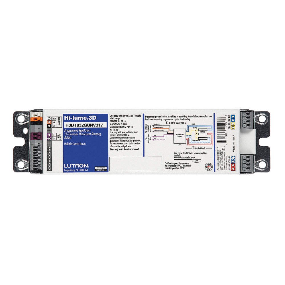 Lutron H3DT832GU310 Dimming Ballast - Lighting Supply Guy