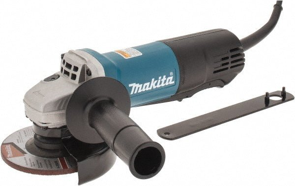 Makita 9557PB Corded Angle Grinder: 4 - 1/2" Wheel Dia, 10,000 RPM, 5/8 - 11 Spindle - Lighting Supply Guy