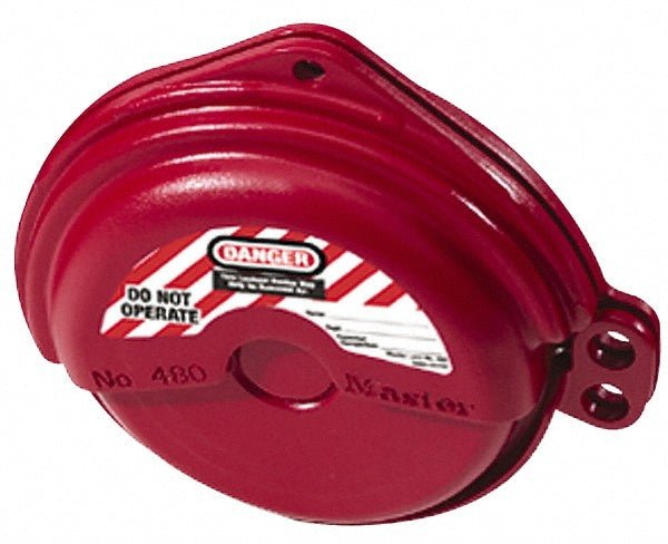 Master Lock 480 Pneumatic Lockout: 3 Padlocks Max, 5/16" Max Shackle Dia - Lighting Supply Guy