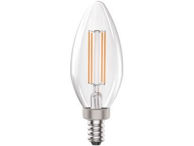 Maxlite 109166 EF4B10D930/JA8/G1 4w LED Clear Filament Candle Bulb - Lighting Supply Guy