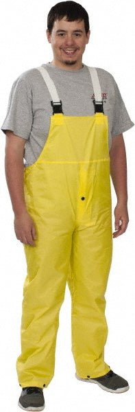 MCR Safety 550BPM Rain Bib Overalls: Size Medium, Nylon - Lighting Supply Guy