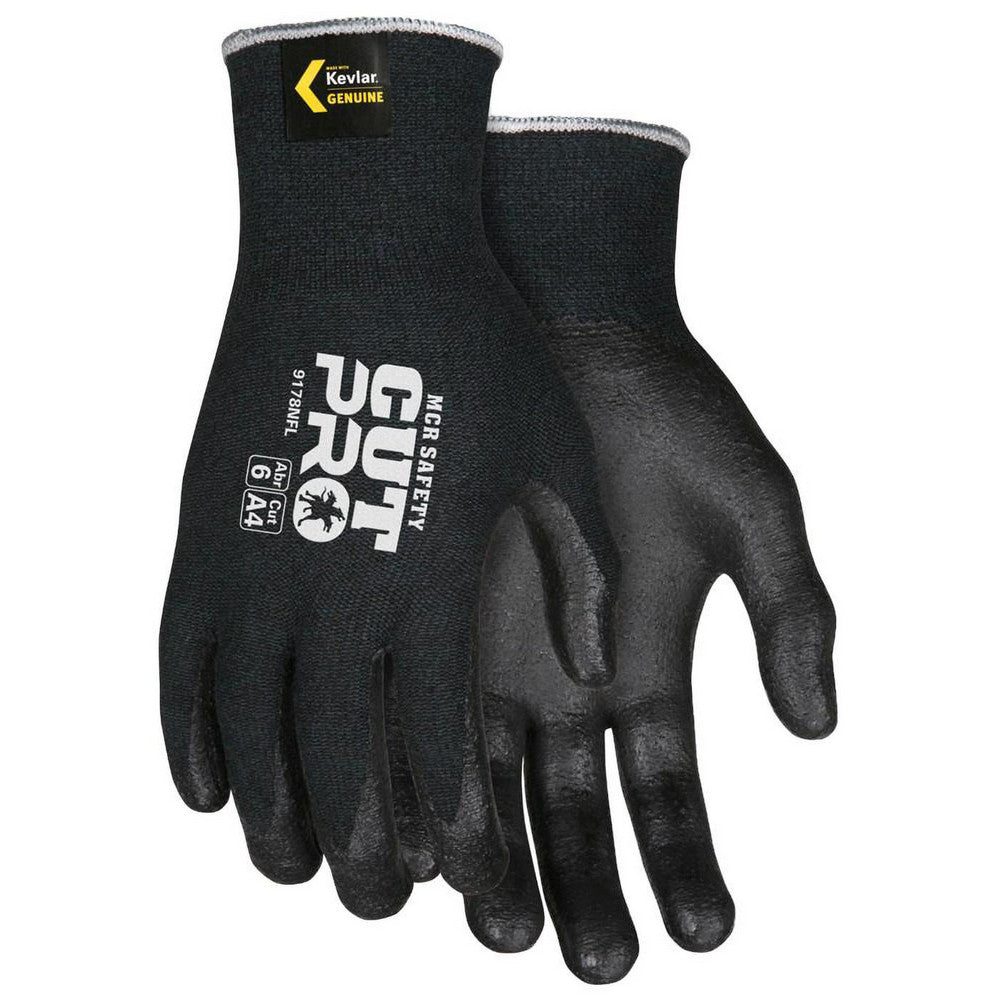 MCR Safety 9178NFM Cut, Puncture & Abrasion - Resistant Gloves: Memphis® 9178NF, Size Medium, ANSI Cut A4, ANSI Puncture 2, Foam Nitrile, Kevlar - Lighting Supply Guy