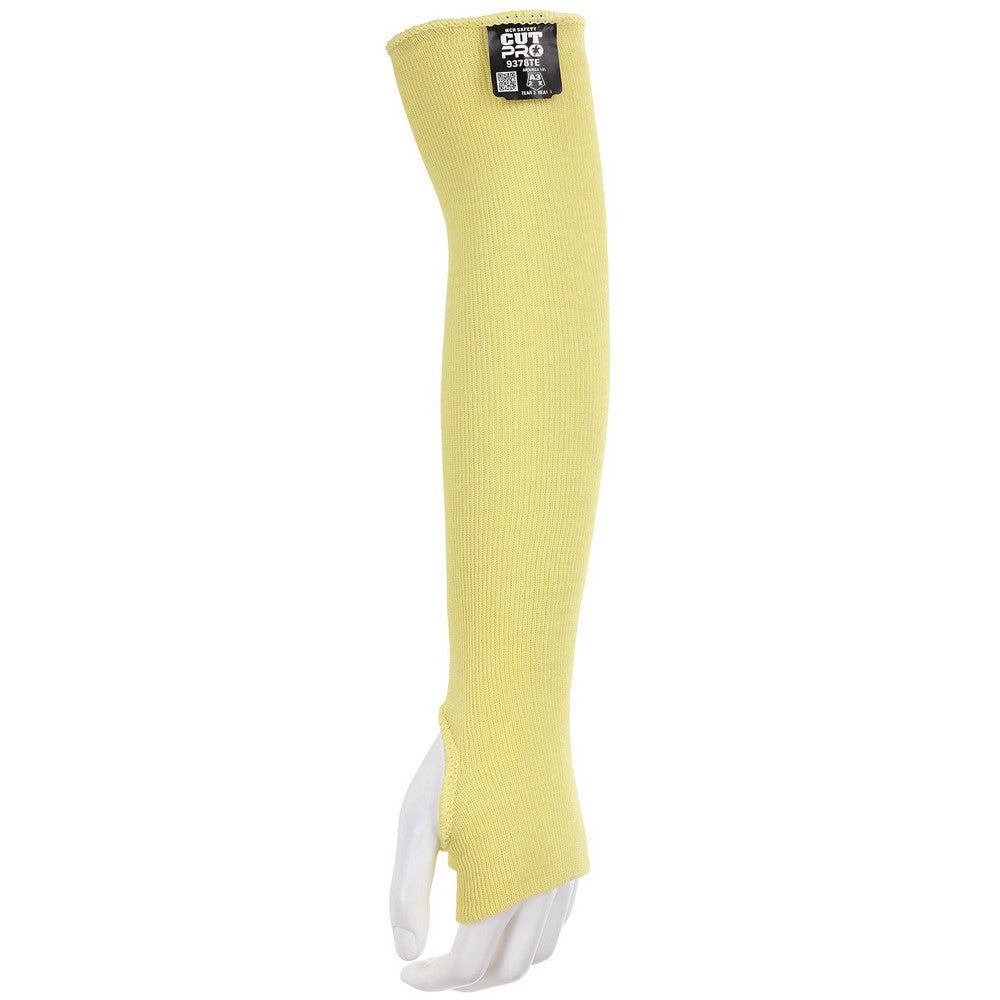 MCR Safety 9378TE Glove: Kevlar, Yellow, ANSI Cut A3 - Lighting Supply Guy