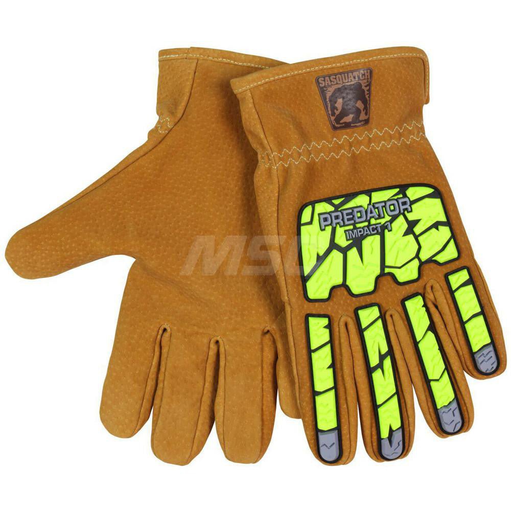 MCR Safety PD3430XXL Cut, Puncture & Abrasion - Resistant Gloves: Predator® PD3430, Size 2X - Large, ANSI Cut A5, ANSI Puncture 4, Uncoated, Leather & HPPE - Lighting Supply Guy