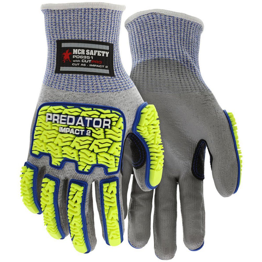 MCR Safety PD6951XXXL Cut, Puncture & Abrasion - Resistant Gloves: Predator® PD6951, Size 3X - Large, ANSI Cut A6, ANSI Puncture 4, Polyurethane, HPPE - Lighting Supply Guy