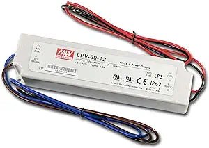 Mean Well LPV - 60 - 12 LED Power Supply - Lighting Supply Guy