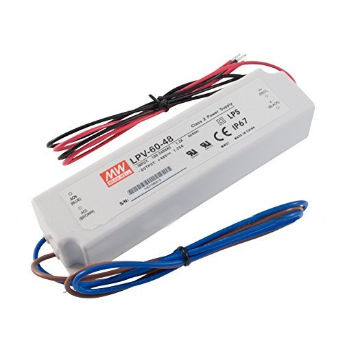 Mean Well LPV - 60 - 48 LED Power Supply - Lighting Supply Guy