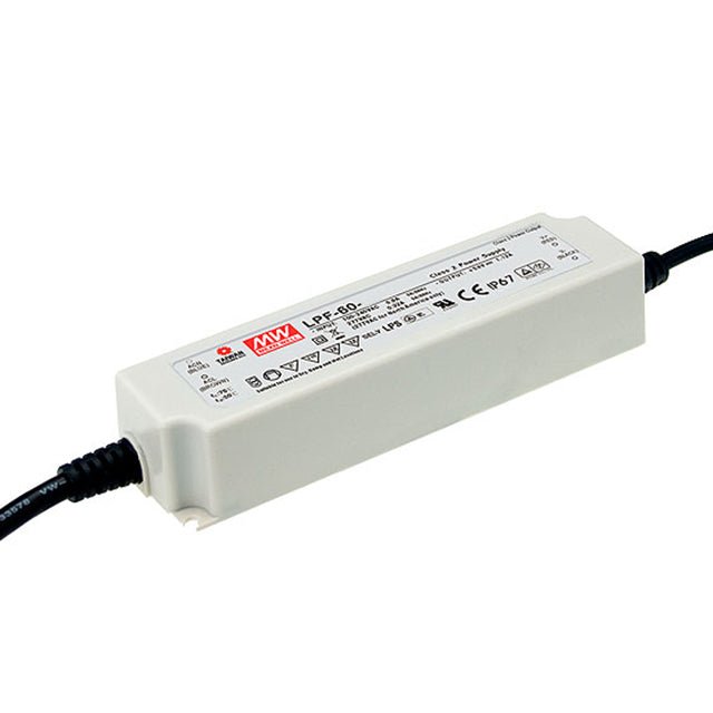 Meanwell LPF - 60 - 24 60 watt Constant Voltage LED Driver - Lighting Supply Guy