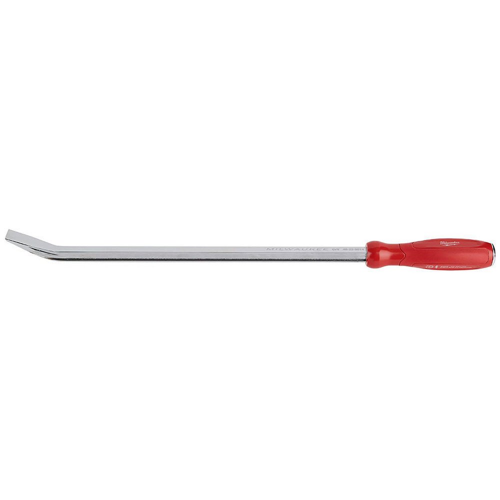 Milwaukee Tool 45 - 74 - 9224 Prybars; Prybar Type: Wrecking ; End Angle: Gooseneck ; End Style: Curved ; Material: Steel ; Bar Shape: Round ; Overall Length (Inch): 24 - Lighting Supply Guy