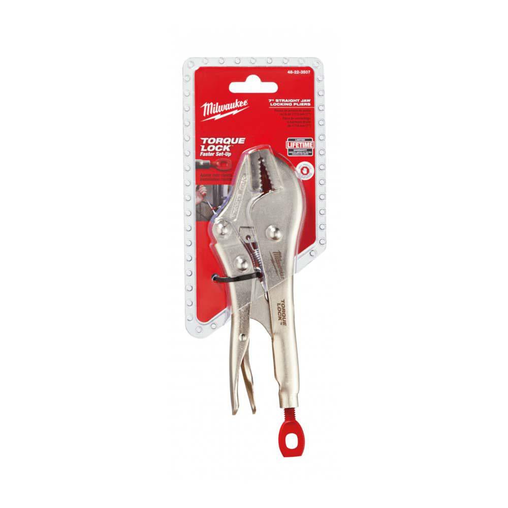 Milwaukee Tool 48 - 22 - 3507 Locking Plier: Straight Jaw - Lighting Supply Guy