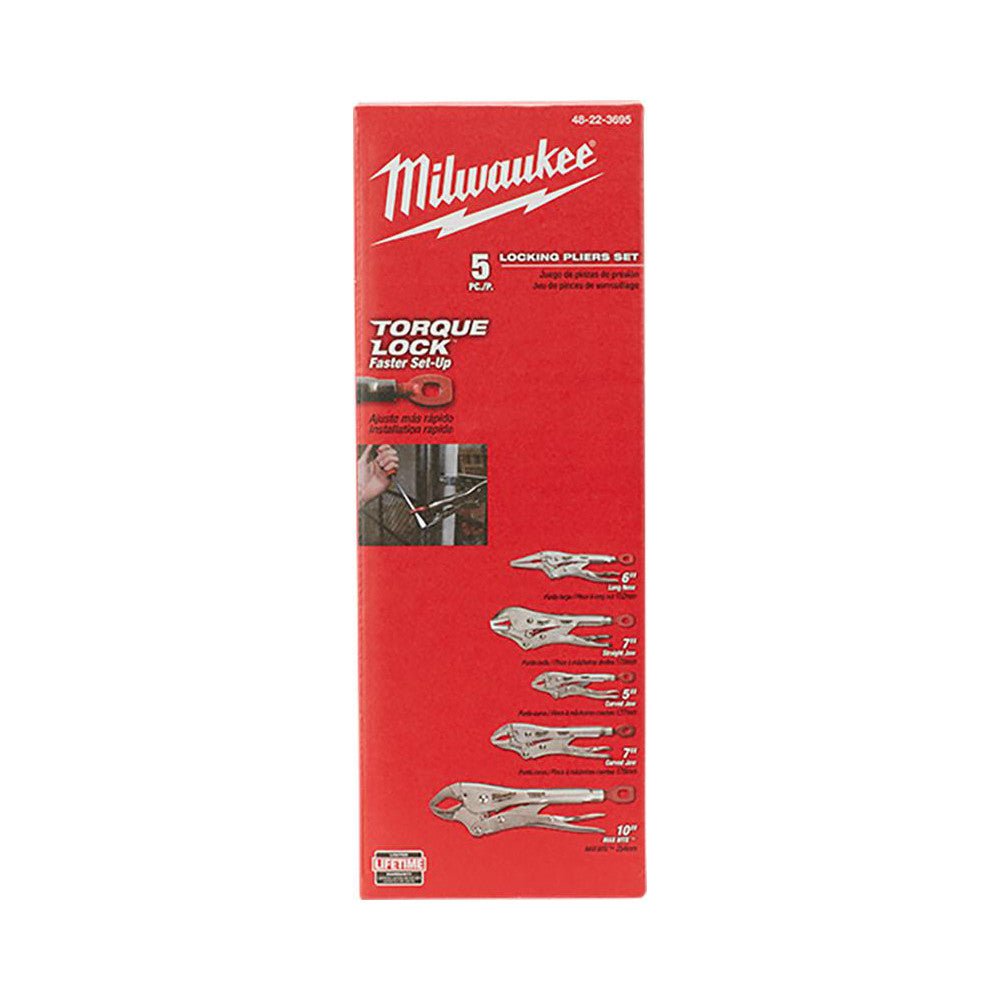 Milwaukee Tool 48 - 22 - 3695 Plier Set: 5 Pc - Lighting Supply Guy