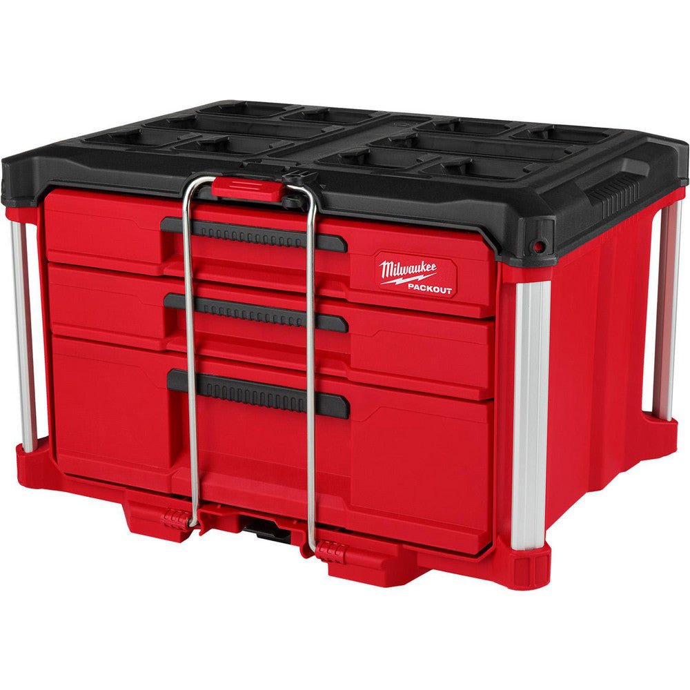 Milwaukee Tool 48 - 22 - 8447 Tool Boxes, Cases & Chests; Type: Cooler/Tool Tote/Tool Bag/ Tool Storage ; Color: Red; Black ; Material: Polypropylene ; UNSPSC Code: 24112401 ; Height (Decimal Inch): 14.300000 ; Depth (Decimal Inch): 12.8000 - Lighting Supply Guy