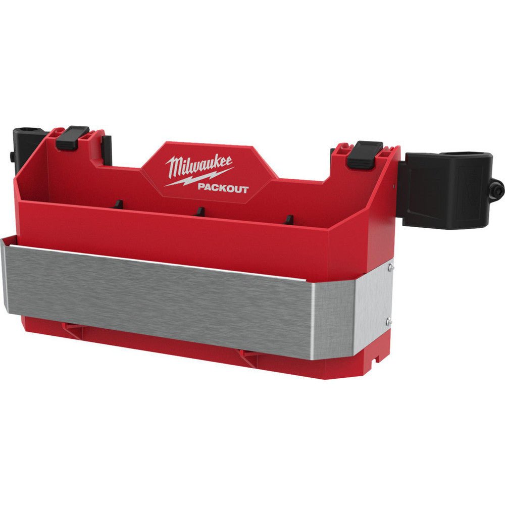 Milwaukee Tool 48 - 22 - 8602 Tool Box Case & Cabinet Accessories; Accessory Type: Caddy ; Material: Polypropylene ; For Use With: PACKOUT™ Modular Storage System ; Color: Red ; Overall Thickness: 6.22in ; Material Family: Plastic - Lighting Supply Guy