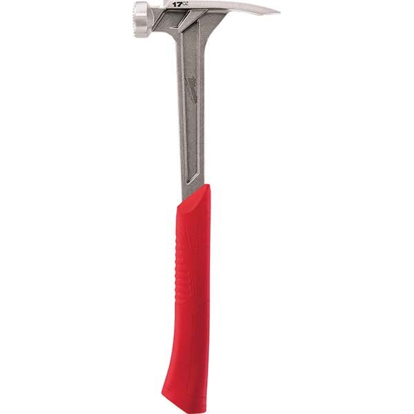 Milwaukee Tool 48 - 22 - 9016 Nail & Framing Hammers; Claw Style: Straight ; Head Material: Forged Steel ; Handle Material: Steel ; Face Surface: Milled ; UNSPSC Code: 27111600 - Lighting Supply Guy