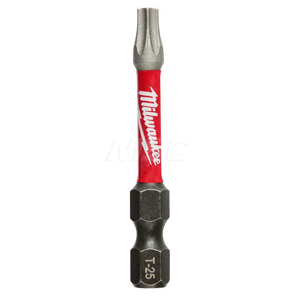Milwaukee Tool 48 - 32 - 4485 Power Screwdriver Bit: T25 Torx, 1/4" Hex Drive - Lighting Supply Guy