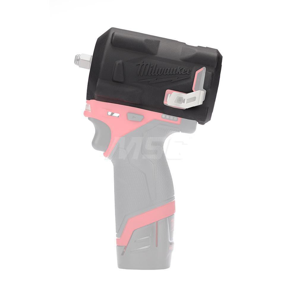 Milwaukee Tool 49 - 16 - 2554 Impact Wrench & Ratchet Accessories; Type: Protective Boot ; For Use With: Milwaukee M12 Stubby Impact Drivers ; Collet Size: 3/8 in ; Drive Size: 0.38in ; UNSPSC Code: 27112829 - Lighting Supply Guy