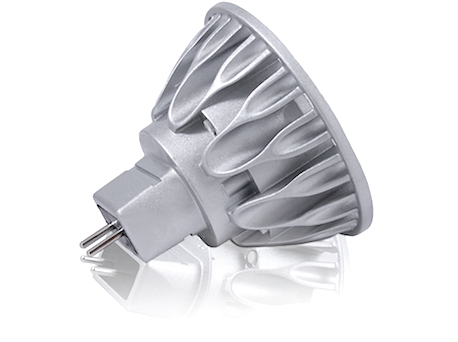 Soraa SM16-07-25D-930-03 7.5 watt LED MR16, Bi-Pin (GU5.3) Base, 3000K, 435 lumens, 95 CRI, 35,000hr life, 25 Degree Beam Angle, Dimming