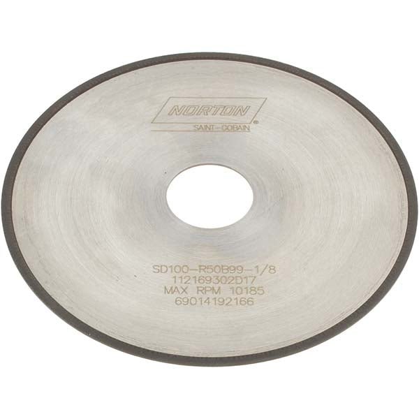 Norton 69014192166 Surface Grinding Wheel: 6" Dia, 1 - 1/4" Hole, 100 Grit - Lighting Supply Guy