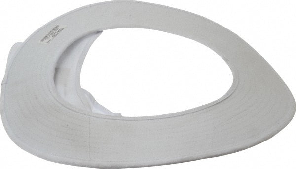 OccuNomix 898 - 008 Hard Hat Shade: Cotton, White, Use with Regular Hard Hat - Lighting Supply Guy