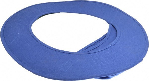 OccuNomix 898 - 028 Hard Hat Shade: Cotton, Blue, Use with Regular Hard Hat - Lighting Supply Guy