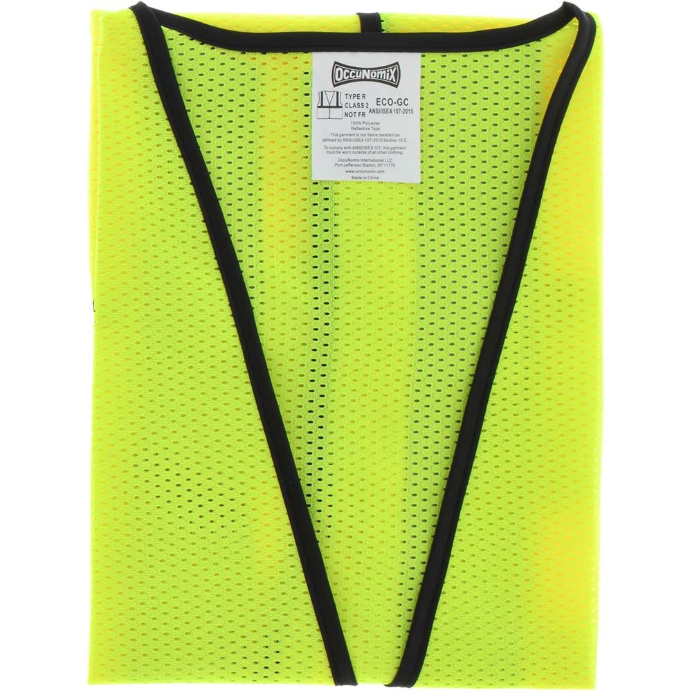 OccuNomix ECO - GC - YS/M High Visibility Vest: Small & Medium, General Purpose Vest, ANSI Class 2 - Lighting Supply Guy