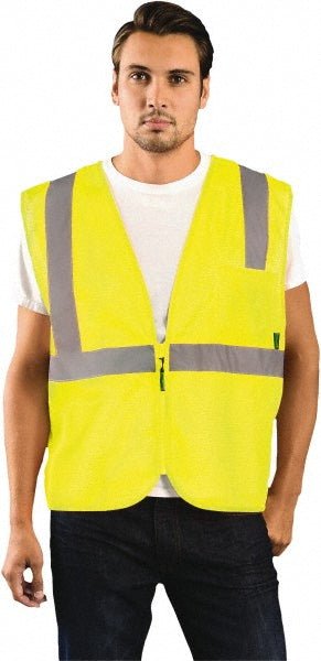 OccuNomix ECO - IMZ - YL High Visibility Vest: Large - Lighting Supply Guy