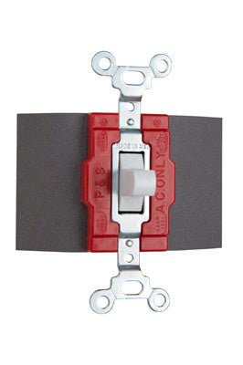 Pass & Seymour 1251 - W Single Pole Double - Throw Toggle Wall Switch - Lighting Supply Guy